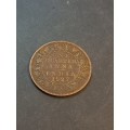 1927 India One quarter Anna