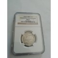 1994 NGC graded S. Africa R5 MS62