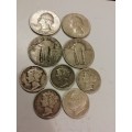 US *90% Silver* Coin lot. 37grams. See pictures