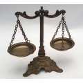Brass Scales of Justice made in Italy