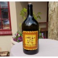 VINTAGE OLD BROWN SHERRY COLLECTORS 3L BROWN AMBER BOTTLE - EMPTY