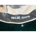 AUTHENTIC HANDMADE MEXICAN SOMBRERO HAT BY BELRI  LARGE 57CM DIAMETER