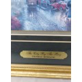 THOMAS KINKADE (1958-2012) CITY BY THE BAY SET OF 3 INSPIRATIONAL PRINTS WITH CERTIFICATE OF AUTHENT