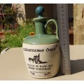 VINTAGE 1960S TULLAMORE DEW IRISH WHISKEY (WITH AN E) 750ML BOTTLE DECANTER CERAMIC UISGE BAUGH