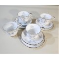 PARAGON BRIDES CHOICE PATTERN ENGLAND 1960S BY APPOINTMENT OF THE QUEEN 16 PIECE PORCELAIN SET