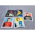 ENGLISH PREMIER LEAQUE 1998 STICKER COLLECTION WITH TEDDY SHERINGHAM AND MARK HUGHES