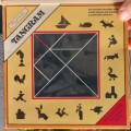 AWESOME VINTAGE CHINESE TANGRAM GEOMETRIC PUZZLE BY PLAYTHINGS