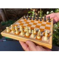 MAGNETIC TRAVEL CHESS SET VINTAGE MADE IN TAIWAN