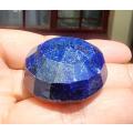LAST ONE! HUGE ROYAL BLUE 185,55CT SAPPHIRE GEMSTONE WITH OVAL FACETTED COBOCHON CUT  THERMAL HIGH