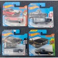 HOTWHEELS COLLECTION OF 12 DIECASTS IN ORIGINAL PACKAGING EARLY 2000 TO 2017 MODELS