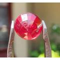 BEAUTIFUL PINKISH RED 1.80CT COMPOSITE RUBY GEMSTONE WITH GISA CERTIFICATE NO 2 OF 4 ON AUCTION