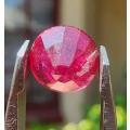 ELEGANT PINKISH RED 2.06CT COMPOSITE RUBY GEMSTONE WITH GISA CERTIFICATE NO 4 OF 4 ON AUCTION