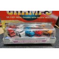 RETRO MICRO CHAMPS DIE CASTS TOUGH TRUCK SERIES 5070 SEALED PACK OF 3 MONSTER TRUCKS SET 2 OF 3