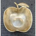 Silverplated Apple Shaped Dish