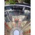 Vintage 1940s Luchs (Linx) German Cone Shaped Tin Messbecher (Measuring Cup) NO SCALE NEEDED!