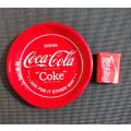 Coca-Cola Licensed Tray and Cigarette Holder
