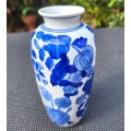Two Ming Dynasty Imperial Court Blue and White Porcelain Replica Vases