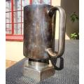 Vintage 1960s Edison Silverplate on Copper Tankard Award Witwatersrand Miners Prevention of Accident