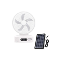 Solar Powered Rechargeable Fan