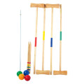 GAME CROQUET LARGE WOODEN - OUTDOOR GAMES GADGETS HOLIDAY PARTY FUN DECOR
