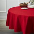 Table Cloth Round Red