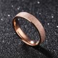 Rose Gold Frosted Ring