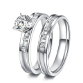 Wedding Engagement Ring Set Free Delivery