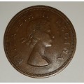 South Africa 1 Penny Coin 1958