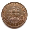 South Africa Coin 1953