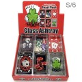 Poker Glass Ashtrays