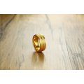 Gold Band Solid Ring Absolutely Stunning