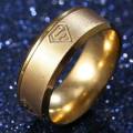Gold Band Solid Ring Absolutely Stunning