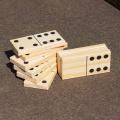Giant Wooden Dominoes Game Set