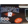 Poker Chips Texas Hold-Em Poker Game Set 500 Pieces