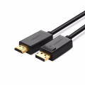 UGreen DP M to HDMI M 4K 30 1.5m Cable - Black