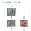 Ruanda / Urundi - Small collection of stamps-  - Value +R660