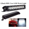 50W 12Inch LED Single Row LED Spot Bar Light