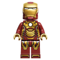 Building Blocks MiniFigure no.P7 -  Iron Man (One x MiniFigure)