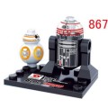 Building Blocks - Lego compatible - MiniFigure - MF335_Star Wars BB-8 Droid & R2-D2