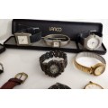 LOT WATCHES - ONE BID FOR ALL. NOT TESTED