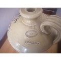 One Gallon Stonewear jug