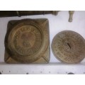 Small replica of Manhole astray used for advertising of product
