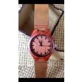 Wooden/Bamboo watch with genuine leather band  **Local stock**