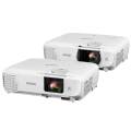 Conference Epson Projector, 1225 Lamp Life Hours, HDMI, VGA, USB, AV, Adapter, Working 100%, Cables