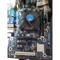 Pegatron H110D4-M1 motherboard with i5 6th gen cpu, fan and 8gig ram