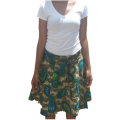 African Print Ankara Wrap Skirt