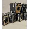Vintage Camera Collection - Lot of 6 Brownie Box Cameras