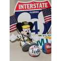 Disney Collectibles Lot - Mickey Mouse, Herbie, Base Balls (Epcot, Dragons, Star Wars) - GREAT ITEMS