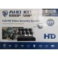 8 Channel AHD security cameras