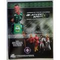 Heroes of the DC universe: Blackest knight Green Lantern Sinestro bust